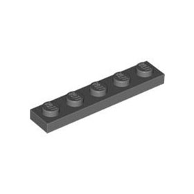 Dark Bluish Gray Plate 1 x 5