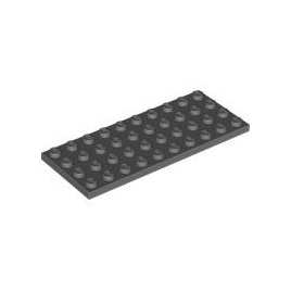 Dark Bluish Gray Plate 4 x 10