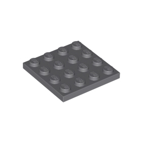 Dark Bluish Gray Plate 4 x 4