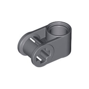 Dark Bluish Gray Technic, Axle and Pin Connector Perpendicular