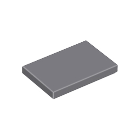 Dark Bluish Gray Tile 2 x 3