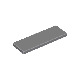 Dark Bluish Gray Tile 2 x 6