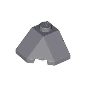 Dark Bluish Gray Wedge 2 x 2 Slope 45 Corner