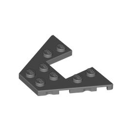 Dark Bluish Gray Wedge, Plate 4 x 6
