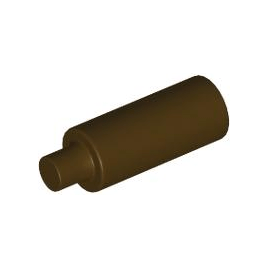 Dark Brown Minifigure, Utensil Candle