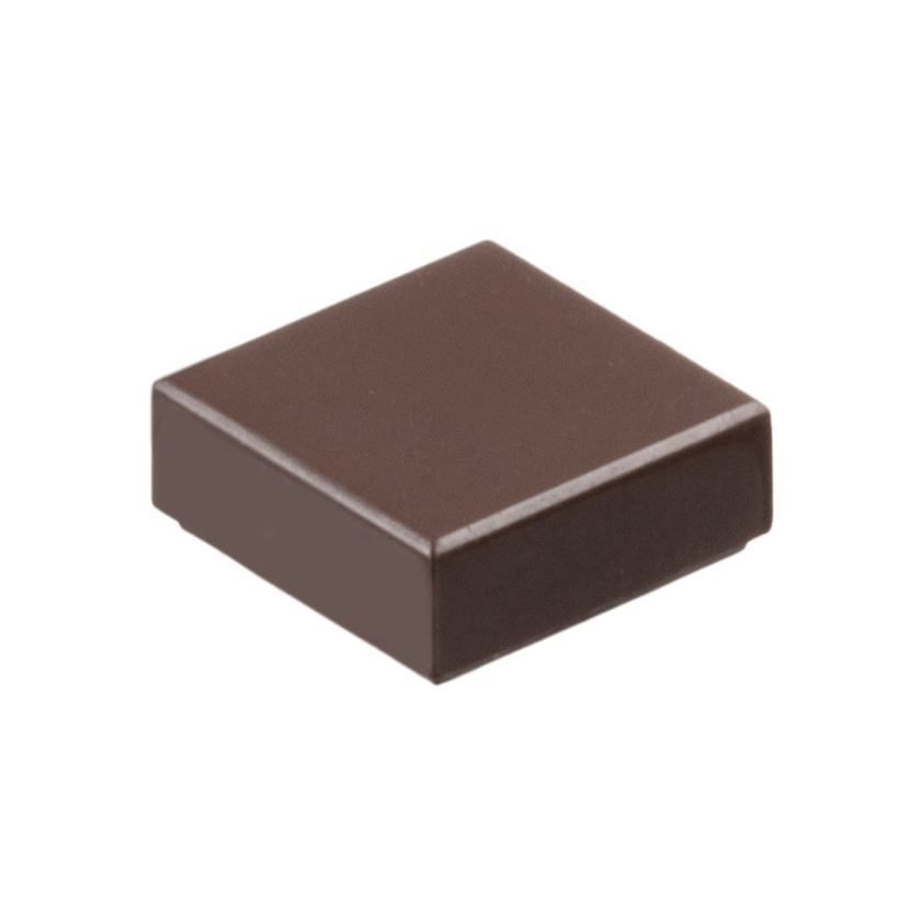 Dark Brown Tile 1 x 1