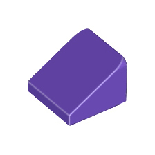 Dark Purple Slope 30 1 x 1 x 2/3