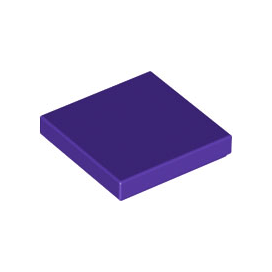 Dark Purple Tile 2 x 2