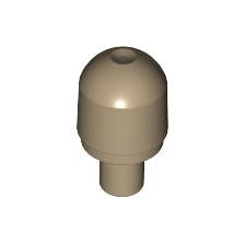 Dark Tan Bar with Light Bulb Cover Bionicle Barraki Eye