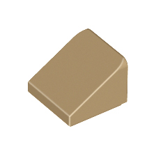 Dark Tan Slope 30 1 x 1 x 2/3