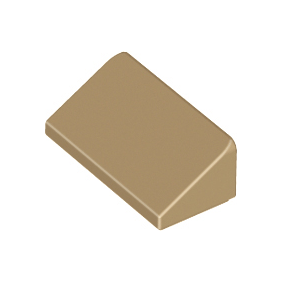 Dark Tan Slope 30 1 x 2 x 2/3