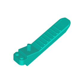 Dark Turquoise Brick and Axle Separator