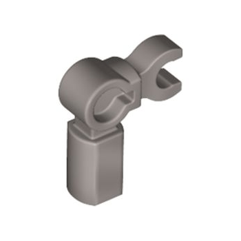 Flat Silver Bar Holder with Clip Angled Arm Mechanical