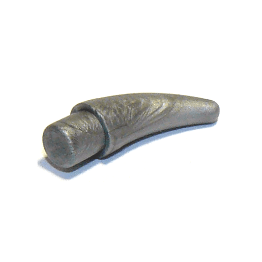 Flat Silver Barb / Claw / Horn / Tooth - Small
