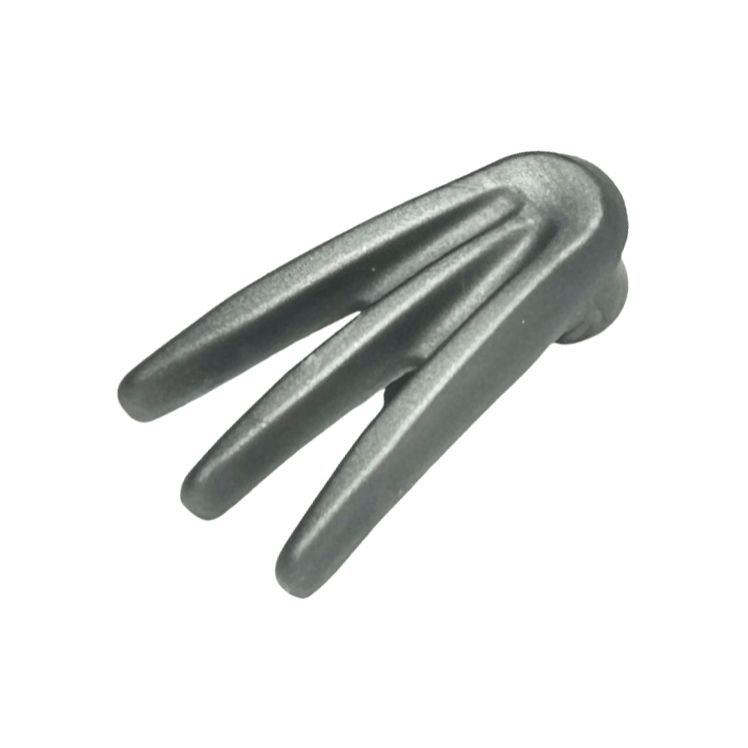 Flat Silver Minifigure, Weapon Bladed Claw, Spread