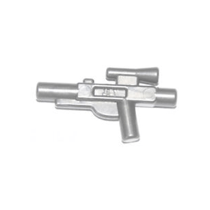 Flat Silver Minifigure, Weapon Gun, Blaster SW Standard