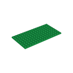 Green Plate 8 x 16