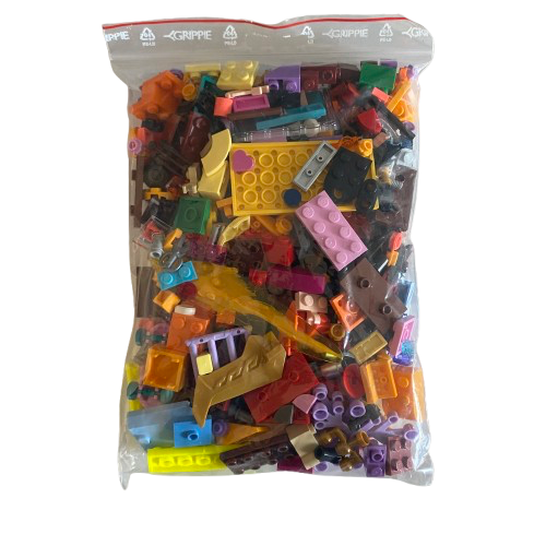 LEGO i lösvikt | 200 gram | Blandade färger