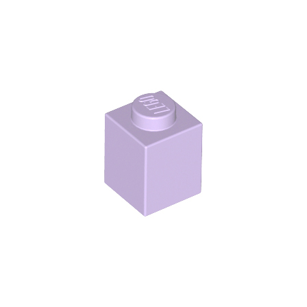 Lavender Brick 1 x 1
