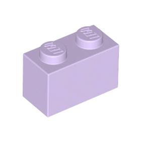 Lavender Brick 1 x 2