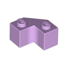 Lavender Brick, Modified Facet 2 x 2