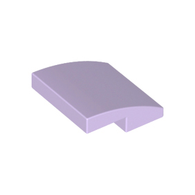 Lavender Slope, Curved 2 x 2 x 2/3