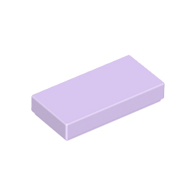 Lavender Tile 1 x 2