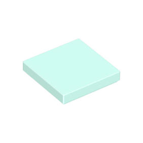 Light Aqua Tile 2 x 2