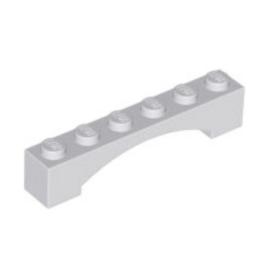 Light Bluish Gray Arch 1 x 6 Raised Arch