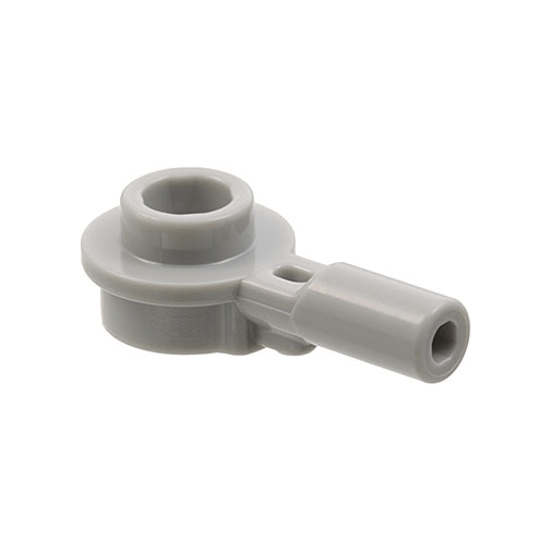 Light Bluish Gray Bar 1L with 1 x 1 Round Plate with Hollow Stud