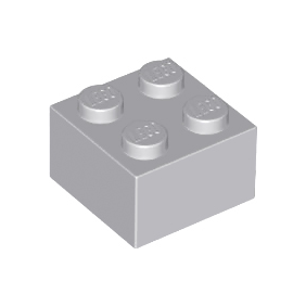 Light Bluish Gray Brick 2 x 2