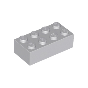 Light Bluish Gray Brick 2 x 4