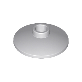 Light Bluish Gray Dish 2 x 2 Inverted Radar