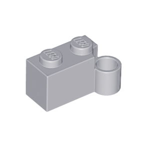 Light Bluish Gray Hinge Brick 1 x 4 Swivel Base