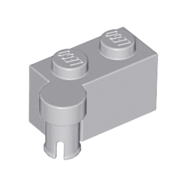 Light Bluish Gray Hinge Brick 1 x 4 Swivel Top