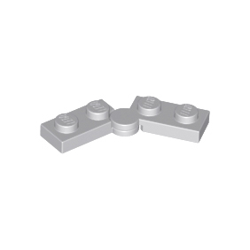 Light Bluish Gray Hinge Plate 1 x 4 Swivel 2429 / 2430
