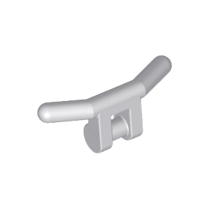 Light Bluish Gray Minifigure, Utensil Handlebars