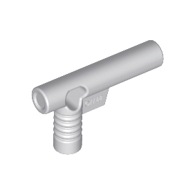Light Bluish Gray Minifigure, Utensil Hose Nozzle Elaborate