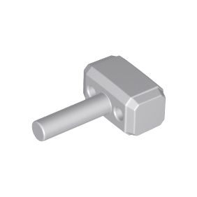 Light Bluish Gray Minifigure, Utensil Tool Sledgehammer Mjolnir, Hammer