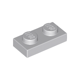 Light Bluish Gray Plate 1 x 2