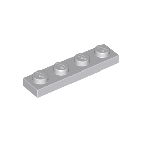 Light Bluish Gray Plate 1 x 4