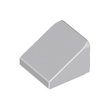 Light Bluish Gray Slope 30 1 x 1 x 2/3