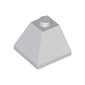 Light Bluish Gray Slope 45 2 x 2 Double Convex Corner