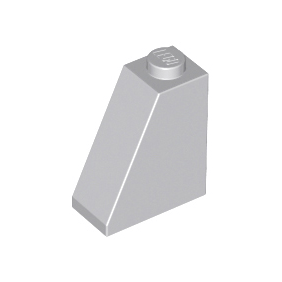 Light Bluish Gray Slope 65 2 x 1 x 2