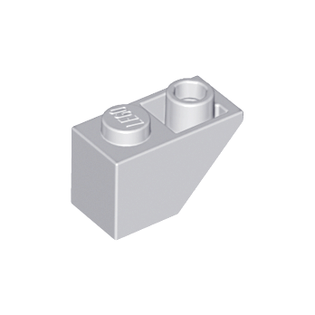 Light Bluish Gray Slope, Inverted 45 2 x 1