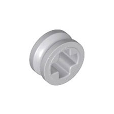 Light Bluish Gray Technic Bush 1/2 Smooth
