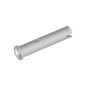 Light Bluish Gray Technic, Pin 3L without Friction Ridges with Stop