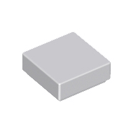 Light Bluish Gray Tile 1 x 1