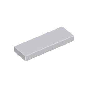 Light Bluish Gray Tile 1 x 3