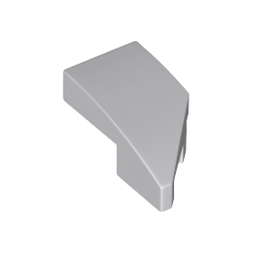 Light Bluish Gray Wedge 2 x 1 x 2/3 Left
